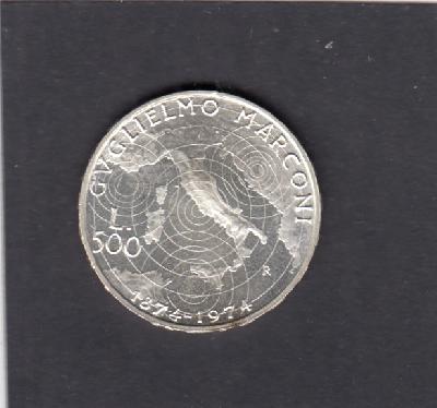 Beschrijving: 500 Lire MARCONI  